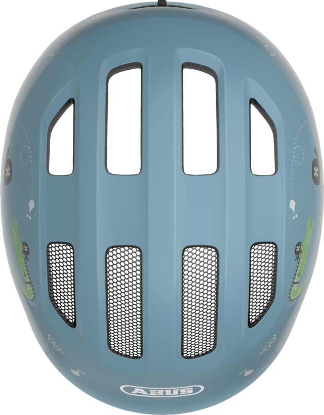 CASCA BICICLETA ABUS SMILEY 3.0 BLUE CROCO S [4]