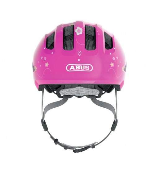 Casca bicicleta copii ABUS Smiley 3.0 PINK BUTTERFLY S, (45-50 cm) [2]
