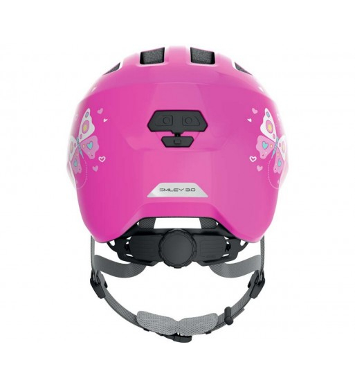 Casca bicicleta copii ABUS Smiley 3.0 PINK BUTTERFLY S, (45-50 cm) [3]