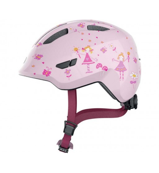 Casca bicicleta copii ABUS Smiley 3.0 ROSE PRINCESS M, (50-55 cm) [1]