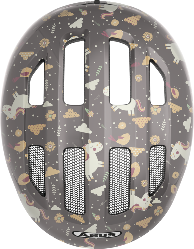 Casca bicicleta copii ABUS Smiley 3.0 GREY HORSE S, (45-50 CM) [5]