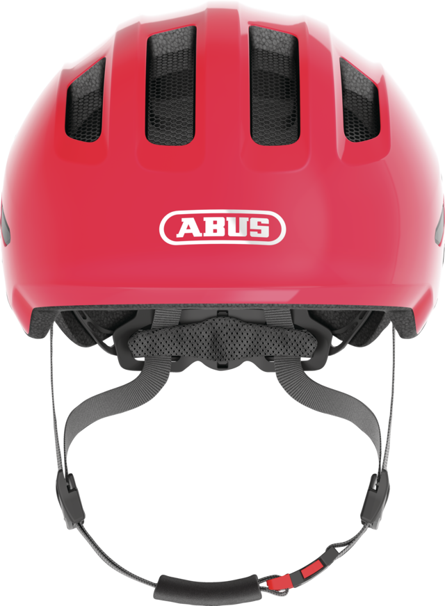 CASCA BICICLETA COPII ABUS SMILEY 3.0 SHINY RED, M (50-55 cm) [2]