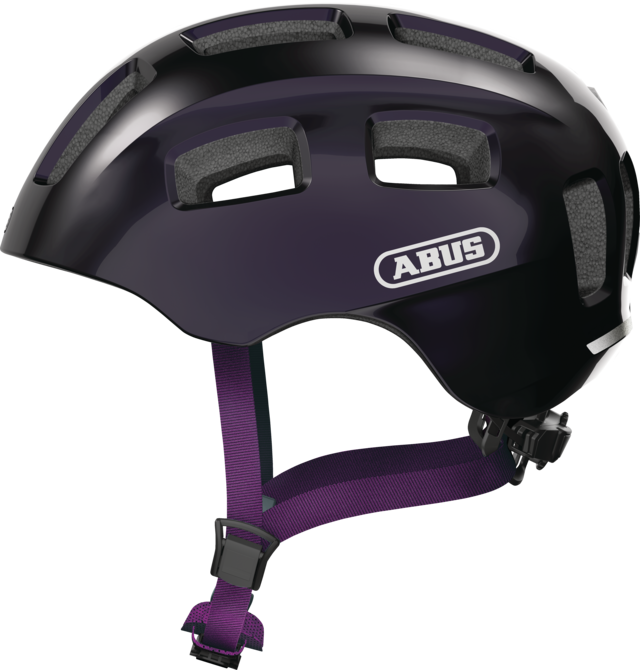 CASCA BICICLETA COPII ABUS YOUN-I 2.0 BLACK VIOLET S (48-54 CM) [1]