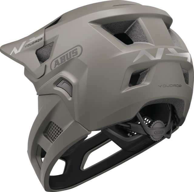 CASCA BICICLETA FULL-FACE ABUS YOUDROP FF DUST GREY S [3]