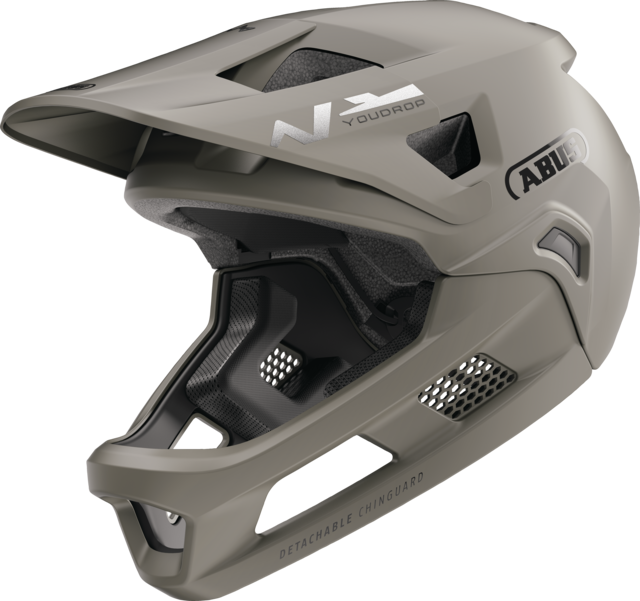 CASCA BICICLETA FULL-FACE ABUS YOUDROP FF DUST GREY S [2]