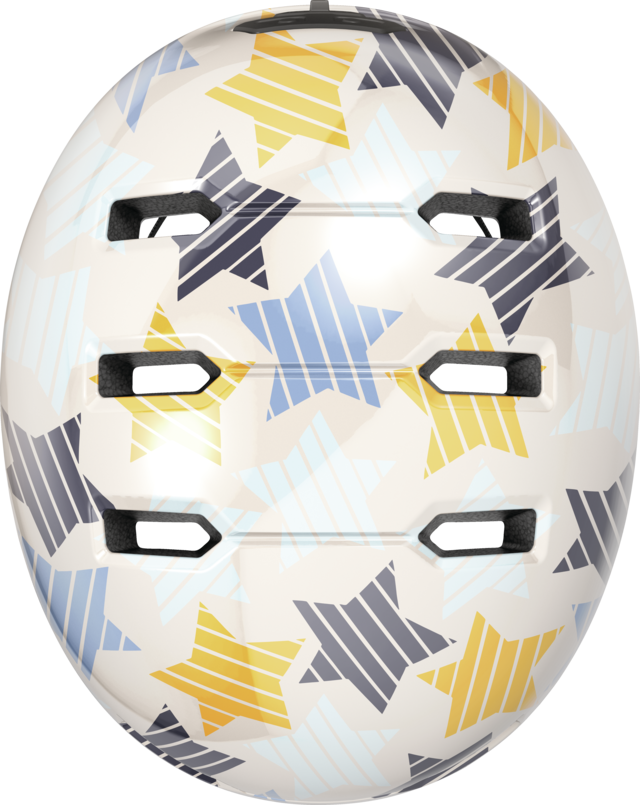CASCA BICICLETA ABUS SKURB KID GREY STARS S (45-50 CM) [4]