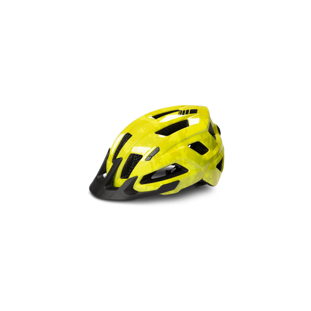 CASCA CICLISM CUBE HELMET STEEP GLOSSY CITRONE S (49-55CM) [1]
