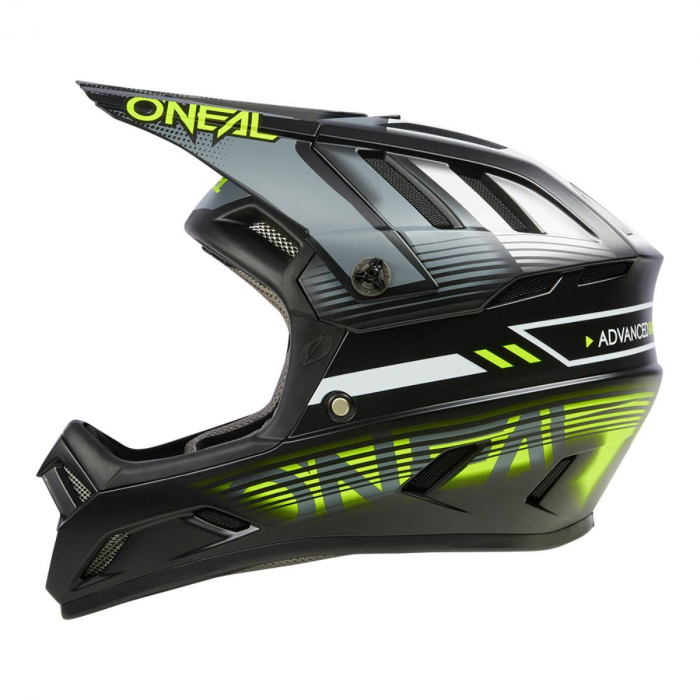 Casca Ciclism Integrala O'Neal Backflip Eclipse V.23 - 55-56 Cm, S, Gri-Galben [4]
