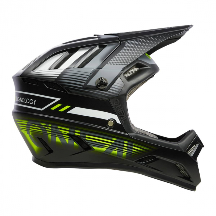 Casca Ciclism Integrala O'Neal Backflip Eclipse V.23 - 55-56 Cm, S, Gri-Galben [5]