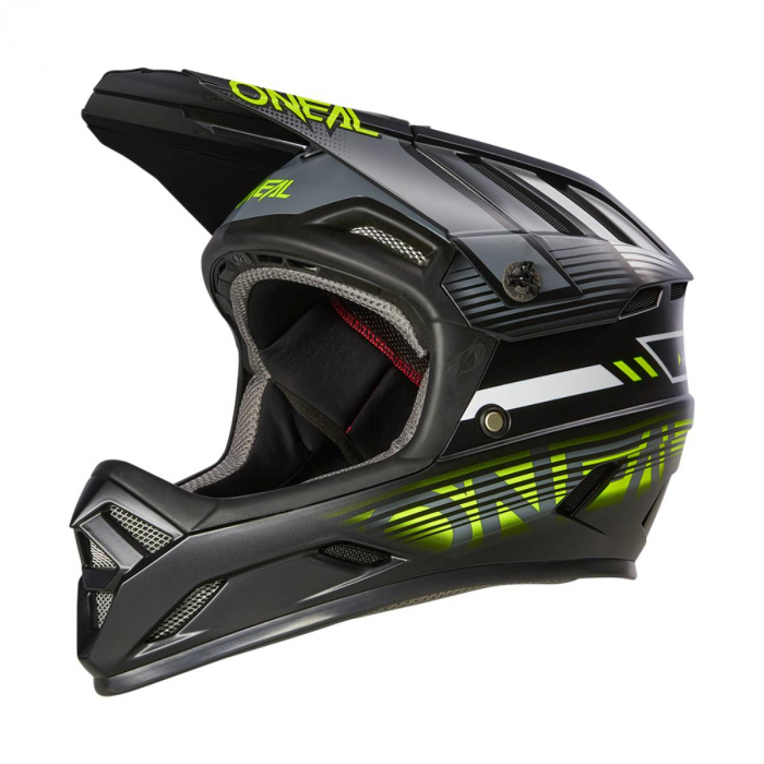 Casca Ciclism Integrala O'Neal Backflip Eclipse V.23 - 57-58 Cm, M, Gri-Galben [1]