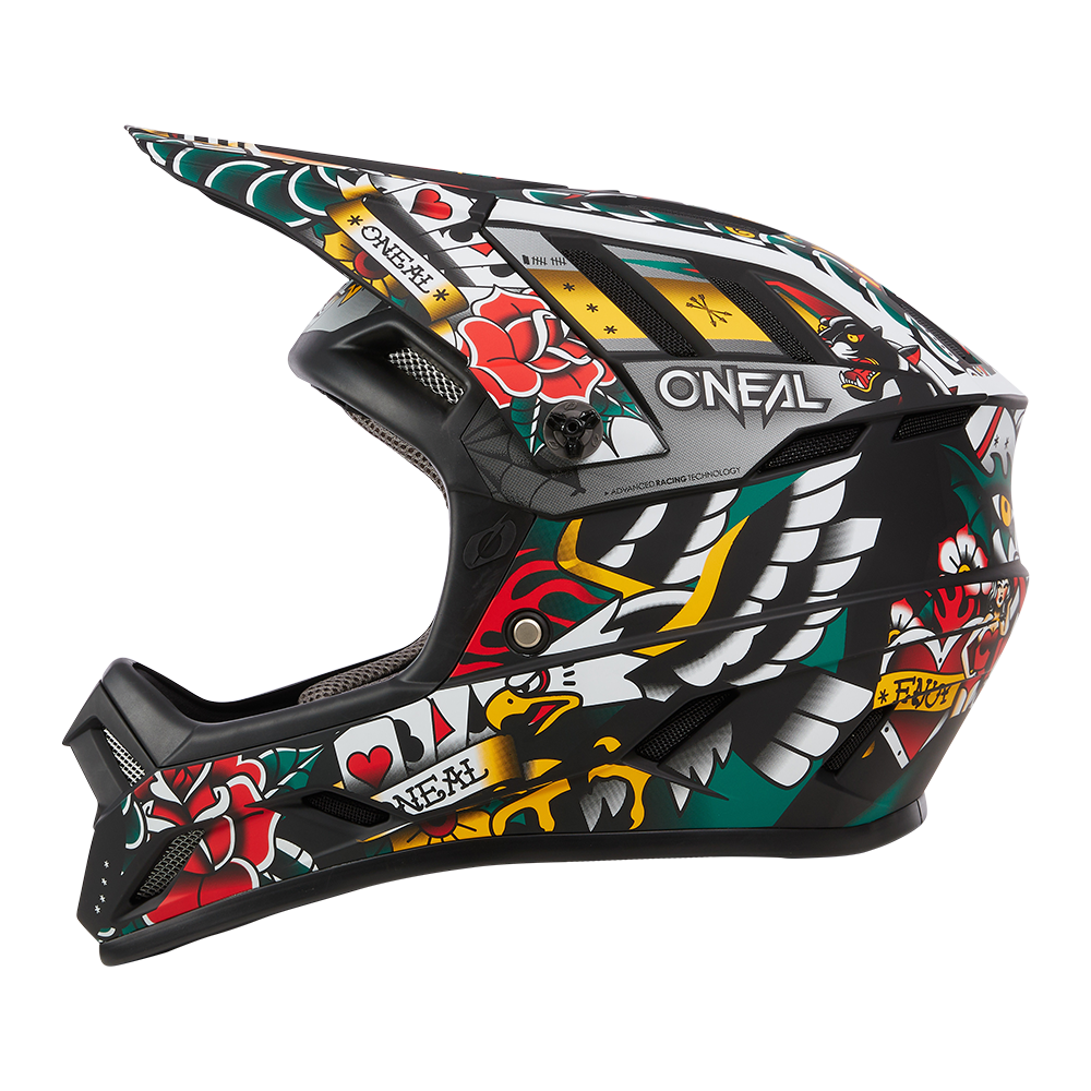 Casca Ciclism O'Neal Backflip Helmet Inked V.24 - 61-62 Cm, XL, Policolor [3]