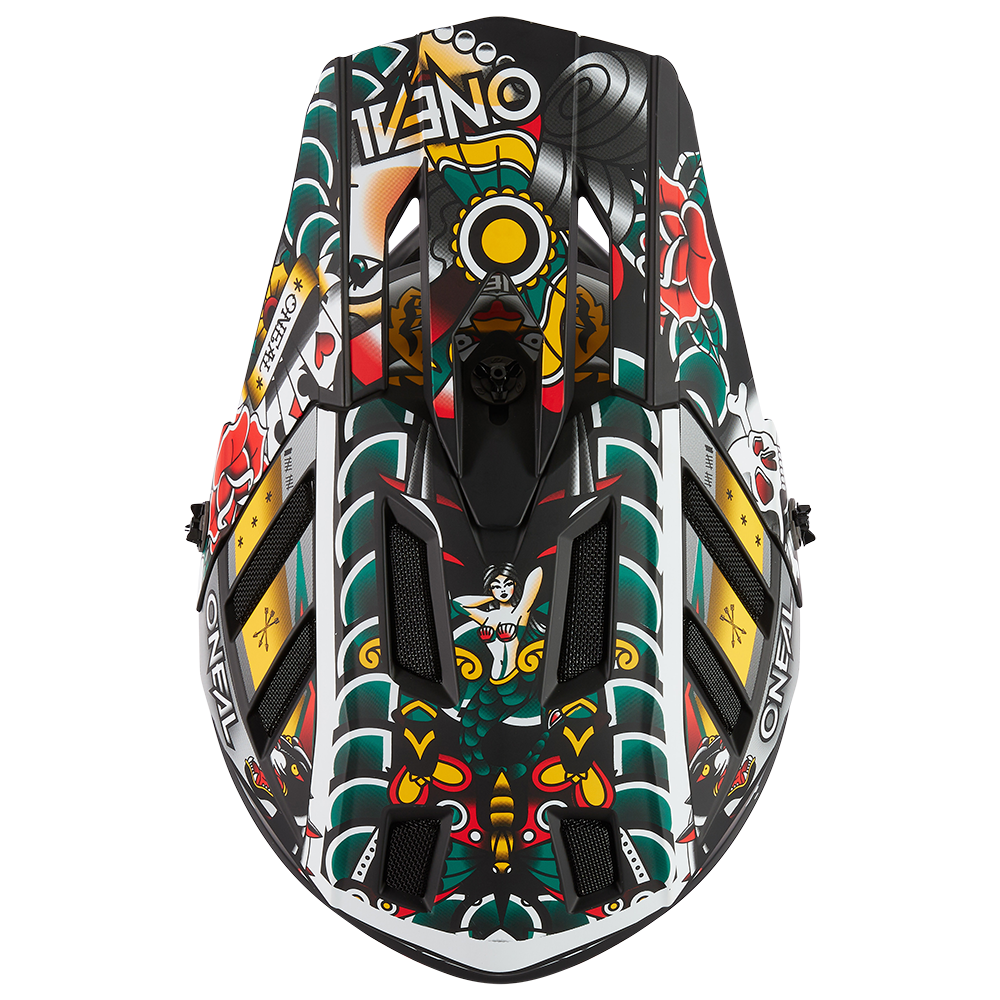 Casca Ciclism O'Neal Backflip Helmet Inked V.24 - 61-62 Cm, XL, Policolor [5]