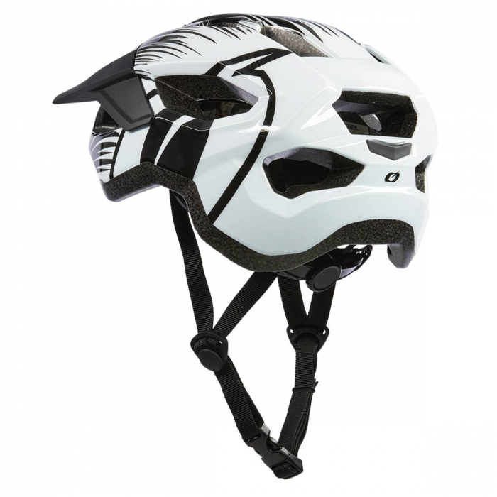 Casca Ciclism O'Neal Matrix Split V.23 - 54-58 Cm, XS-S-M, Negru-Alb [2]
