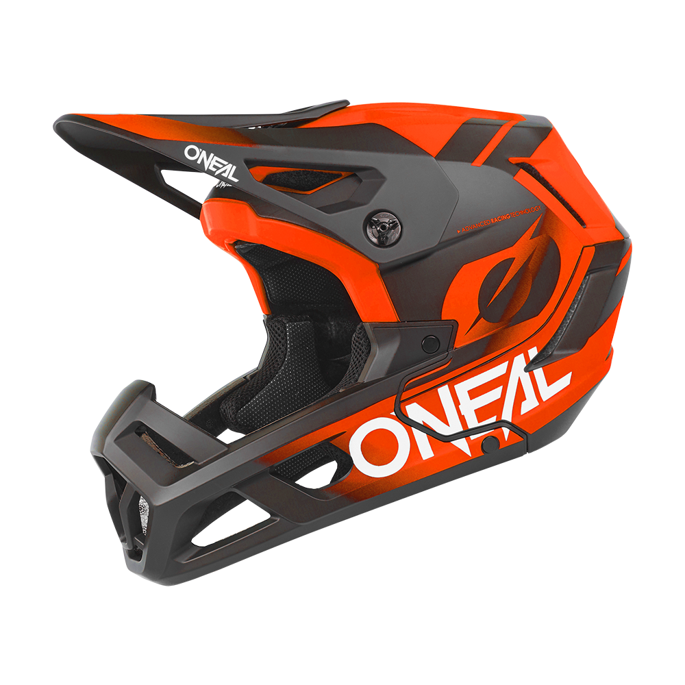 Casca Ciclism O'Neal SL1 Helmet Solid V.24 - 57-58 Cm, M, Negru-Rosu [1]