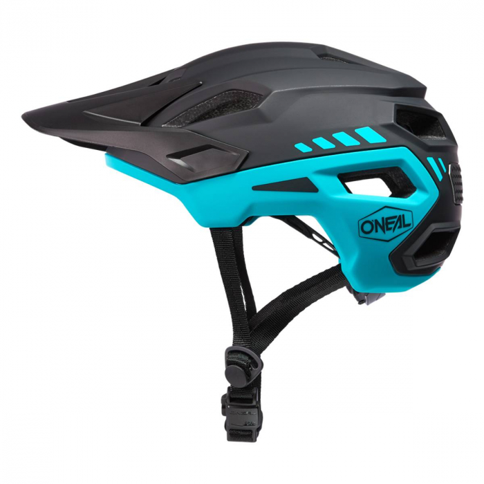 Casca Ciclism O'Neal Trailfinder Split V.23 - 54-58 Cm, S-M, Negru-Turcoaz [1]