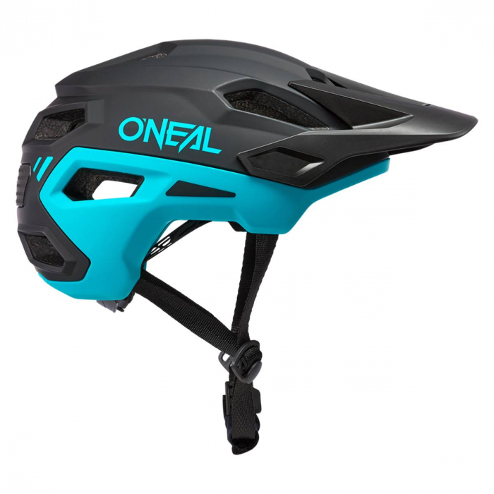 Casca Ciclism O'Neal Trailfinder Split V.23 - 54-58 Cm, S-M, Negru-Turcoaz [4]