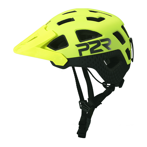 Casca Ciclism P2R FORTEX - 55-58 cm, S-M, Galben [2]