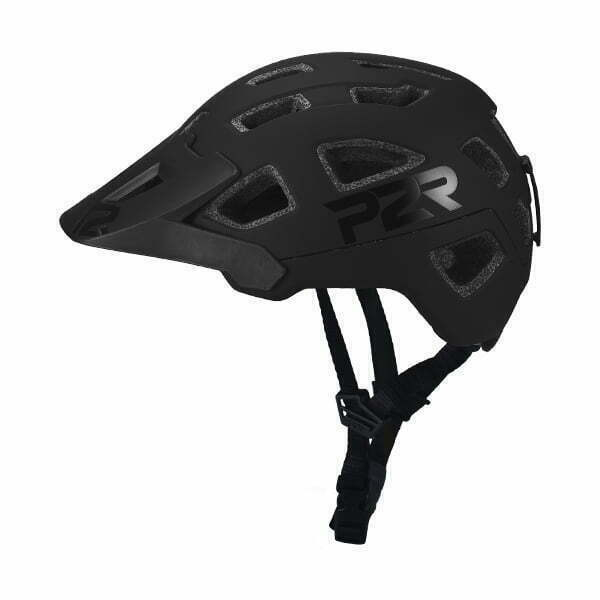 Casca Ciclism P2R FORTEX - 55-58 cm, S-M, Negru [2]