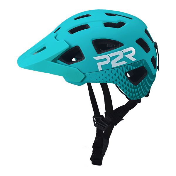 Casca Ciclism P2R FORTEX - 55-58 cm, S-M, Turcoaz [2]