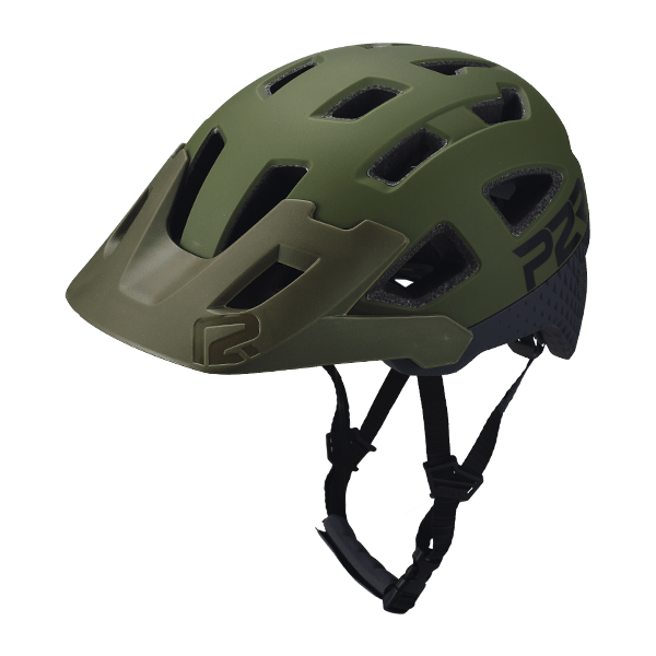 Casca Ciclism P2R FORTEX - 55-58 cm, S-M, Verde [1]