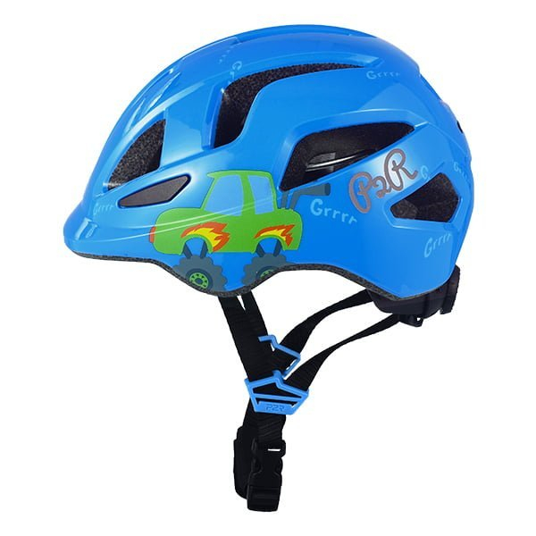 Casca Ciclism P2R MASCOT, XS (48-52 cm), Albastru [2]