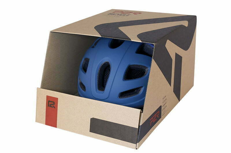 Casca Ciclism P2R PROTOWN - 52-58 cm, S-M, Albastru [5]