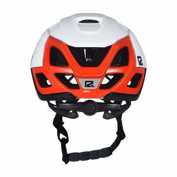 Casca Ciclism P2R RODEO - 55-58 cm, S-M, Alb-Rosu [4]