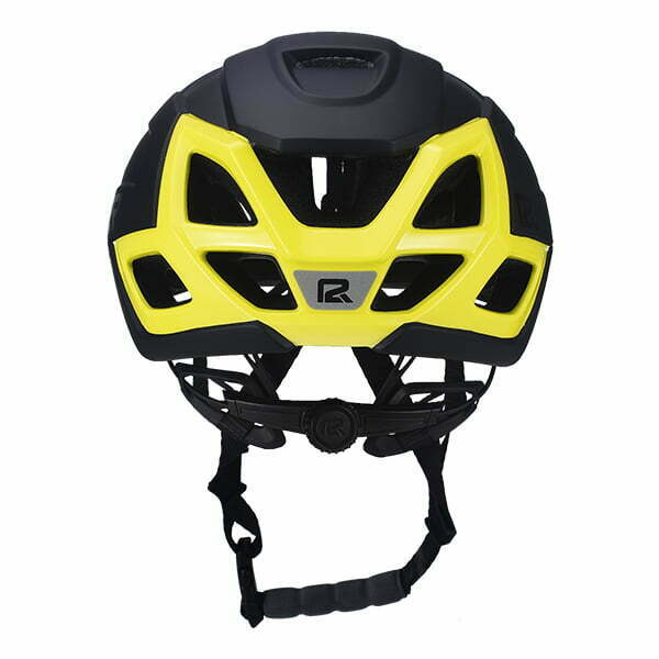 Casca Ciclism P2R RODEO - 59-61 cm, M-L, Negru-Galben [4]