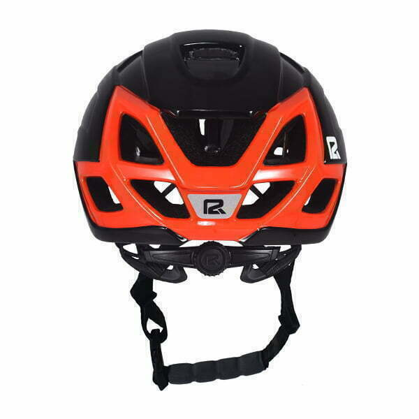 Casca Ciclism P2R RODEO, M/L (59-61cm), Negru-Rosu [4]