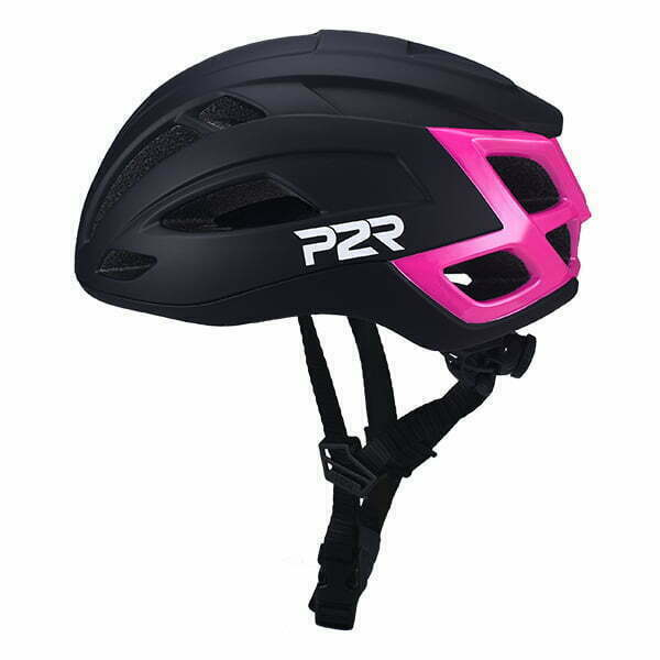 Casca Ciclism P2R RODEO, S/M (55-58cm), Negru-Roz [2]