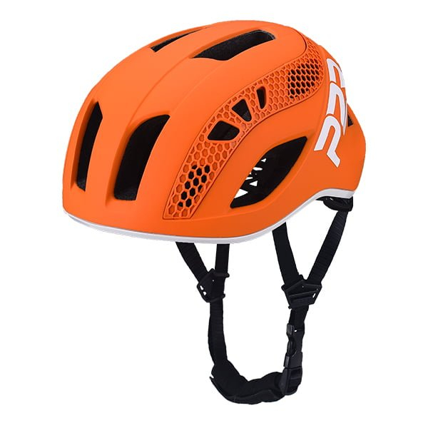 Casca Ciclism P2R ZENERO, S/M (55-58 cm), Portocaliu-Alb [2]