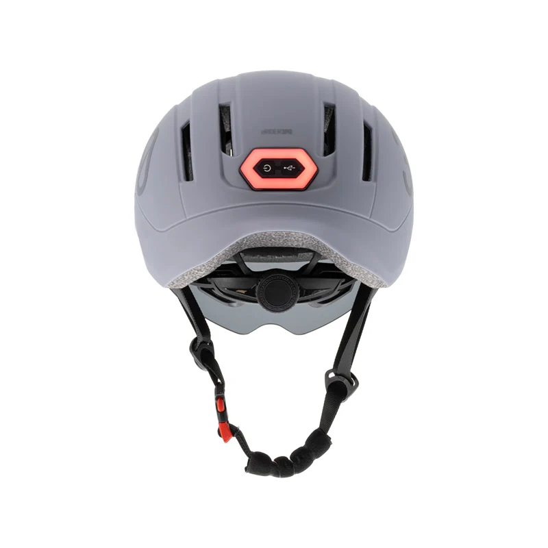 Casca COVEX Sport cu viziera si lumina - gri [4]