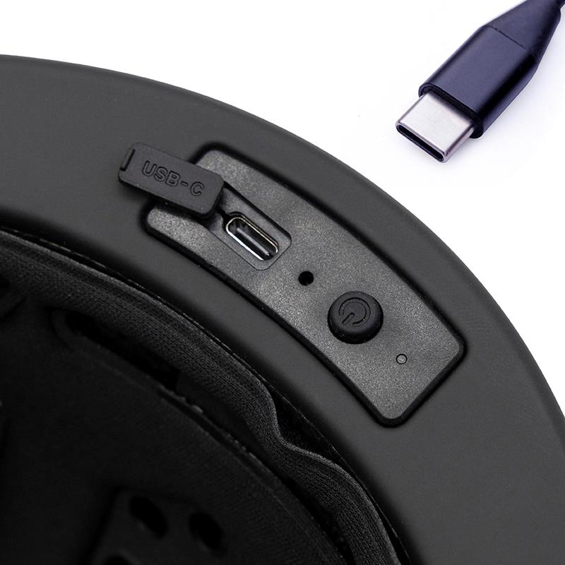 Casca cu lumini si semnalizare CP08 URBAN - NEGRU L [5]