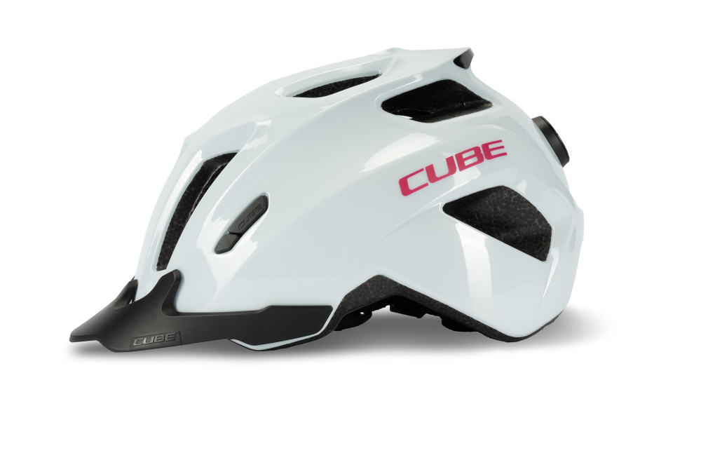 CASCA CUBE FINK FLASH WHITE/PINK S (49-55cm) [2]
