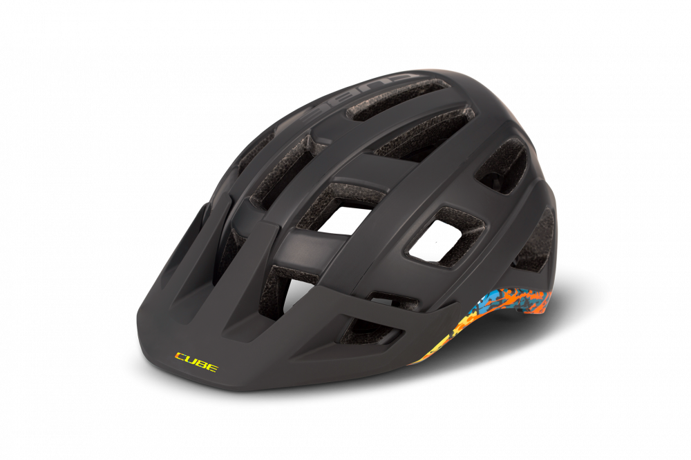 CASCA CUBE HELMET BADGER BLACK SPLASH S (52-56) [1]
