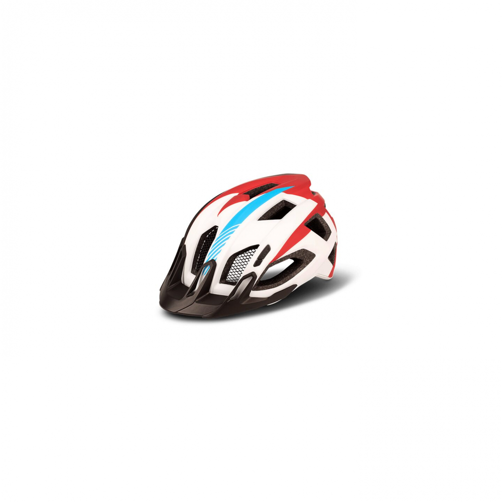CASCA CUBE HELMET QUEST TEAMLINE WHITE BLUE RED XL (59-64) [1]