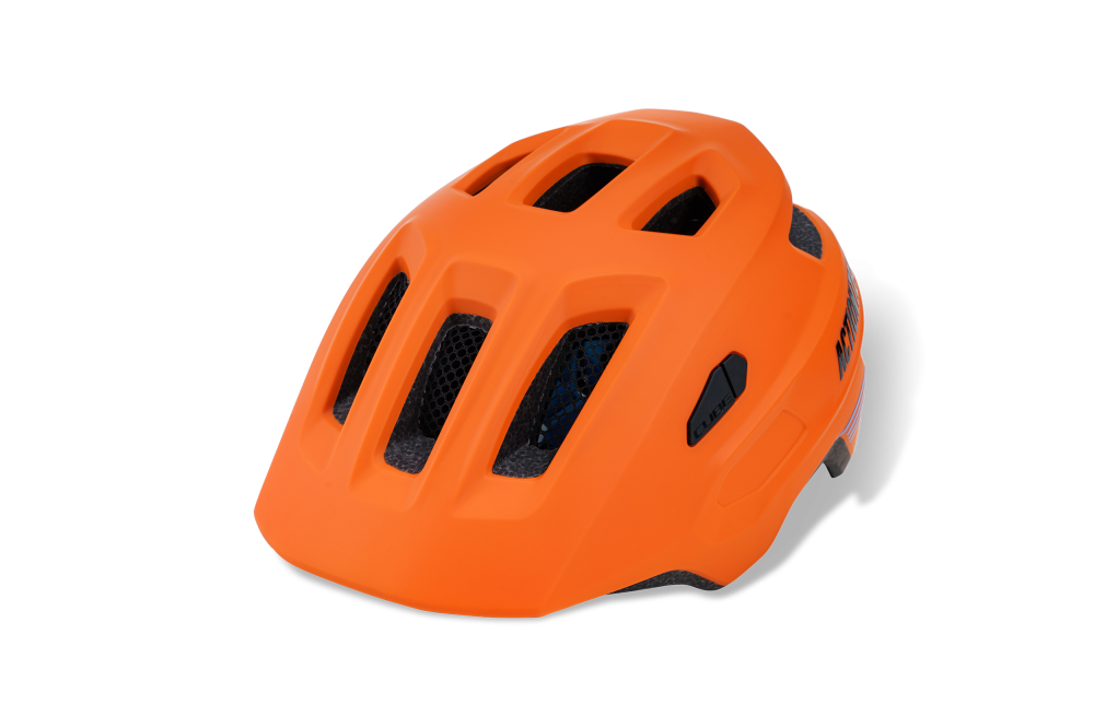 CASCA CUBE LINOK X ACTIONTEAM MATT ORANGE BLUE XS (46-51CM) [1]