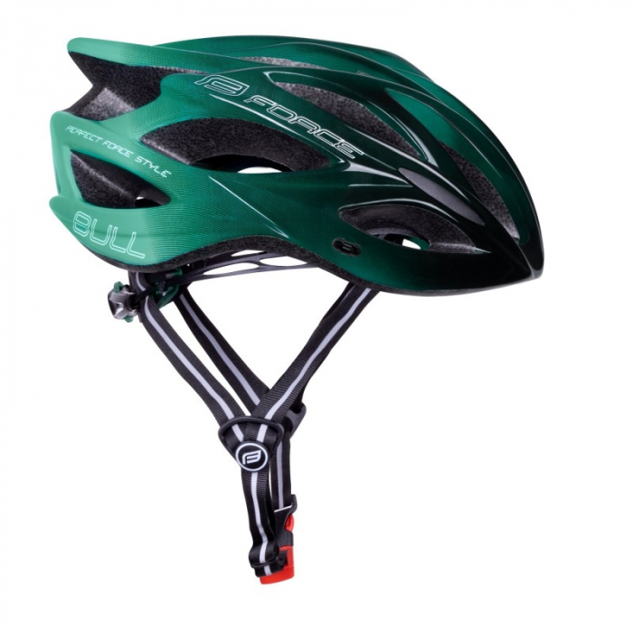 Casca Force Bull Hue negru/turcoaz S-M (54-58 cm) [2]