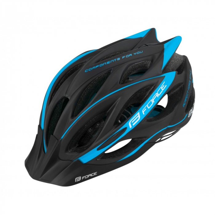 Casca Force Bull Negru/Albastru L-XL (58-61 cm) [2]