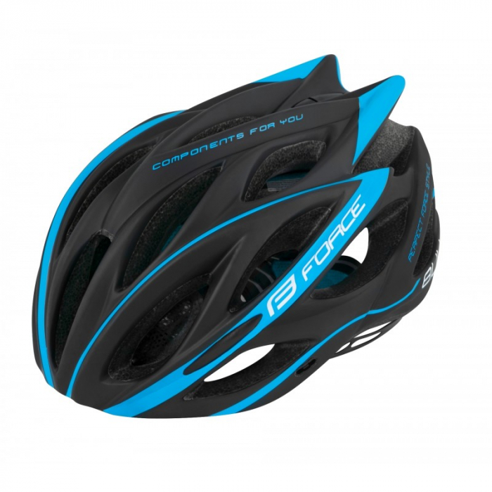 Casca Force Bull Negru/Albastru S-M (54-58 cm) [1]