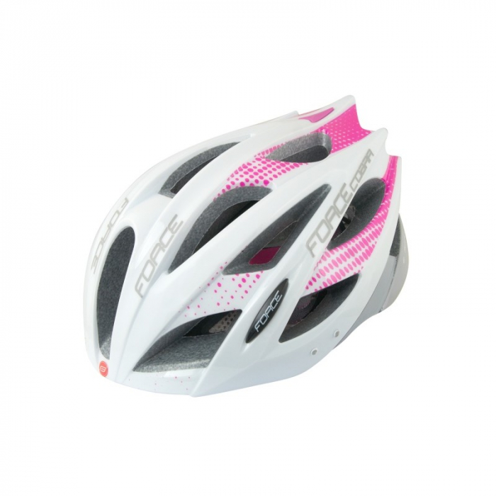 Casca Force Cobra alb/roz/gri L-XL (58-63 cm) [1]