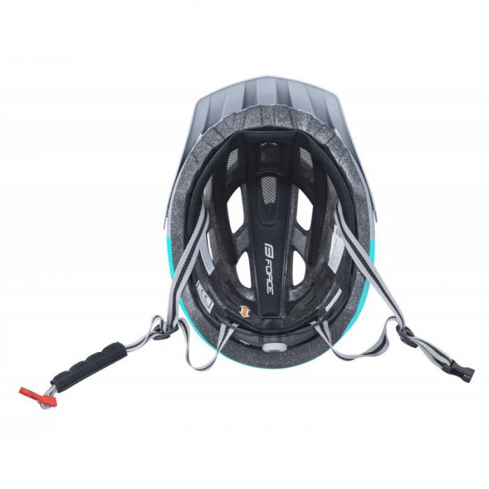 Casca Force Corella MTB gri/turcoaz S-M (54-58 cm) [5]