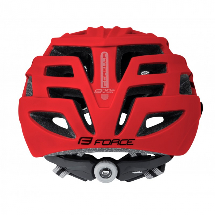 Casca Force Corella MTB negru/rosu S-M (54-58 cm) [3]