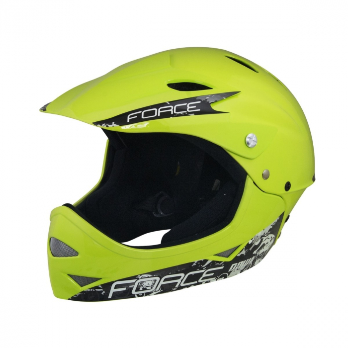 Casca Force Downhill Junior fluo lucios S-M (54-58 cm) [5]