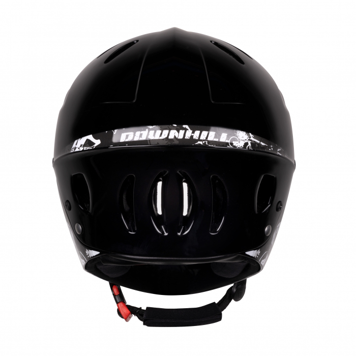 Casca Force Downhill Junior negru lucios S-M (54-58 cm) [4]