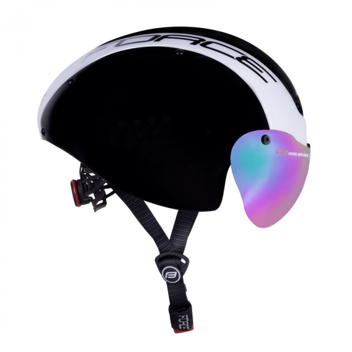 Casca Force Globe Air alb/negru L-XL (58-62 cm) [3]
