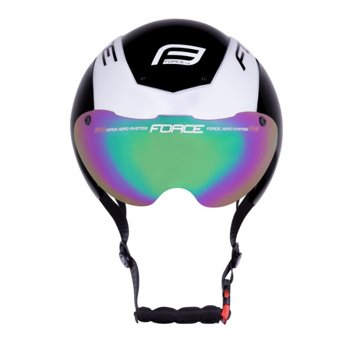 Casca Force Globe Air alb/negru L-XL (58-62 cm) [4]