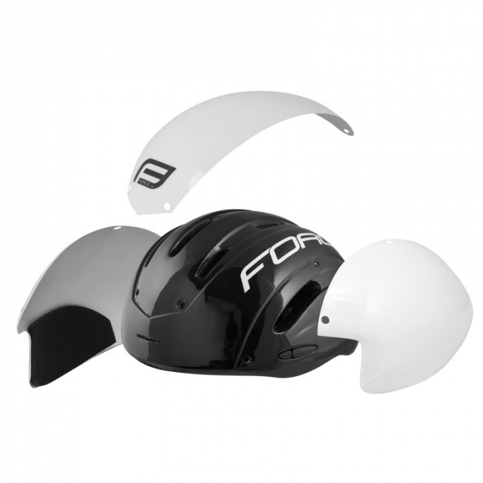 Casca Force Globe Air negru/alb L-XL (58-62 cm) [6]