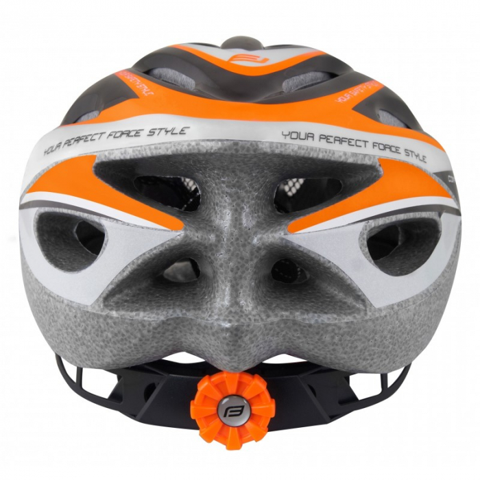 Casca Force Hal negru/portocaliu/alb XS-S (48-54 cm) [4]