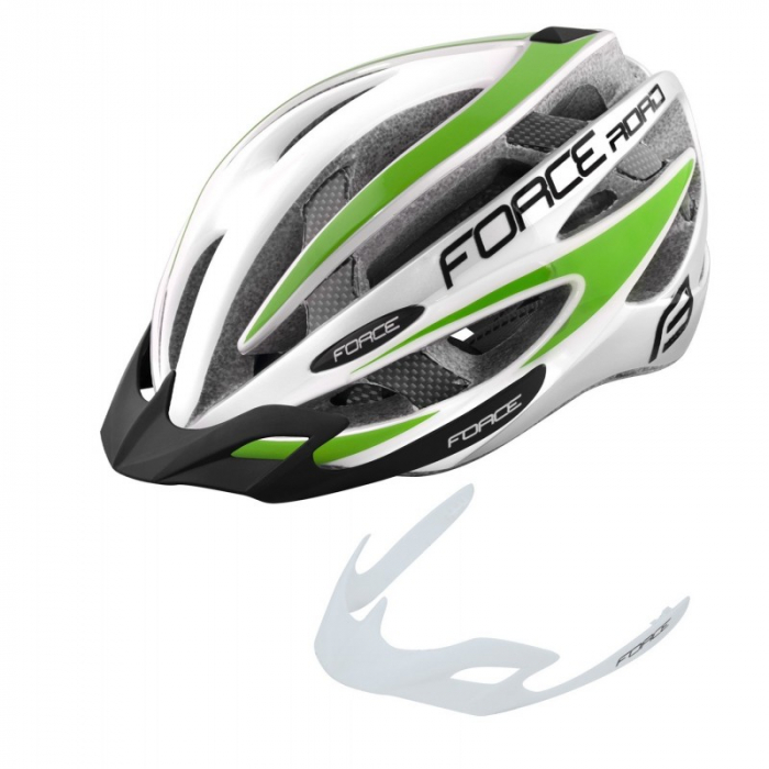 Casca Force Road, alb/verde L-XL (58-63 cm) [2]